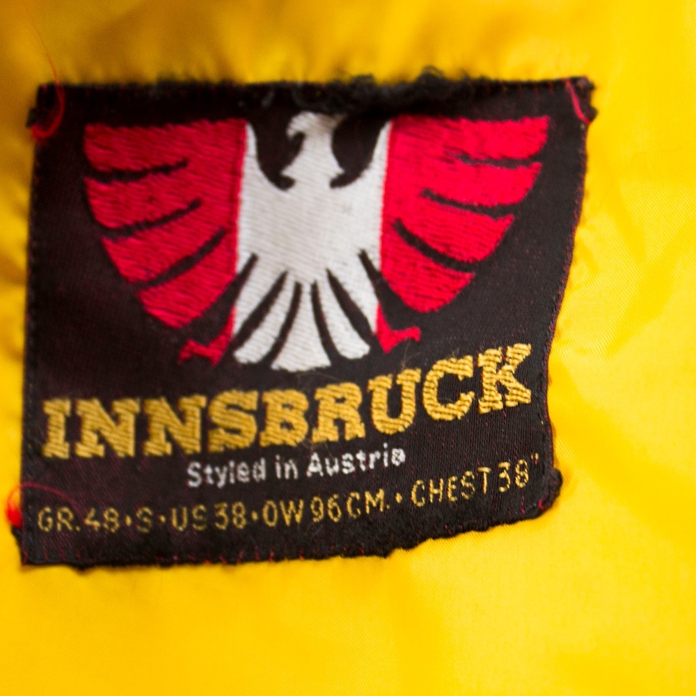 🔺SOLD🔺VTG 70's INNSBRUCK AUSTRIA JACKET Coat - Picture 5 of 8
